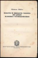 Pfisterer Miklós: Realitás és irrealitás viszonya Ben Jonson klasszikus naturalizmusában. Kir. M. Pá...