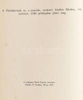 Füveskert. Szerk.: Tollas Tibor. Bécs, 1957., Nemzetőr, (P. Strohal-ny.), 160 p. Kiadói egészvászon-...