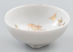 cca 1940-1944, Japán, Katonai szakés csésze. 40. gyalogsági egység, Matsuda tulajdonosi megjelölésse...