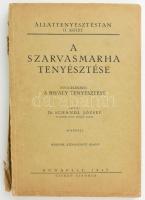 Schandl József: A szarvasmarha tenyésztése. Függelékben: A bivaly tenyészetese II. köt. Bp., 1943.,Szerzői. Második, átdogozott kiadás. Szövegközti fekete-fehér illusztrációkkal. Kiadói papírkötés, sérült, részben hiányos gerinccel, de belül jó állapotban.