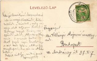 1908 Szendrő, Várrom és római katolikus parókia