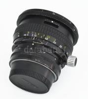 Nikon PC-Nikkor Shift F/4 28mm 72N, széles látószögű objektív, kopásnyomokkal