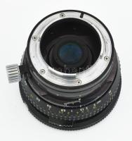 Nikon PC-Nikkor Shift F/4 28mm 72N, széles látószögű objektív, kopásnyomokkal
