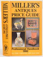 Miller, Judith&Martin: Millers antiques price guide 1992. Volume XIII. London, 1992, Millers Publications. 796 p. Angol nyelven. Kiadói kartonált kötés, borítón és gerincen apró felületi sérülésekkel, máskülönben jó állapotban.