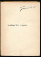 Hans E. Kinck: Emberek és bolondok. Gyoma, 1931., Kner, 150+2 p. Kiadói illusztrált papírkötés, kiss...
