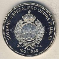 Máltai Lovagrend 2004. 100L "Csehország az EU-ban" T:PP