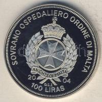 Máltai Lovagrend 2004. 100L "Málta az EU-ban" T:PP