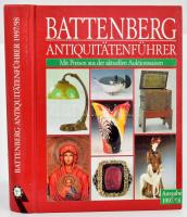 Battenberg Antiquitätenführer. Mit Preisen aus der aktuellen Auktionssaison. Augsburg, 1997, Battenberg-Weltbild. 580 p. Fekete-fehér képekkel illusztrálva. Német nyelven. Kiadói kartonált papírkötés.