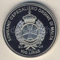 Máltai Lovagrend 2004. 100L "Románia az EU-ban" T:PP