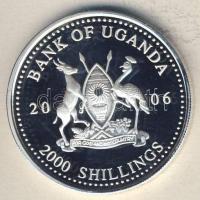 Uganda 2006. 2000Sh "Futball hírességei - Hollandia 1990-es évek" T:PP