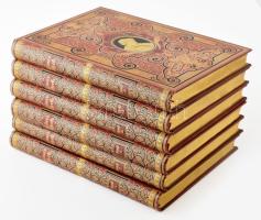 Heinrich Heine's Werke I-VI. köt. Hrs. von Heim Laube. Wien-Leipzig-Prag, é.n., Verlag von Sigm...