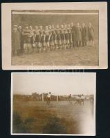cca 1930 BAK sc és más labdarúgókat ábrázoló fotók