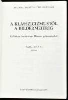 4 db kötet az európai parművészet stíluskorszakai katalógus sorozatból: Péter Márta (szerk.): A klas...