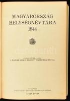 Magyarország helységnévtára 1944. Szerk.: M. Kir. Központi Statisztikai Hivatal. Bp., [1944], Hornyá...