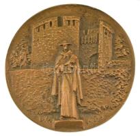 Borsos Miklós (1906-1990) 1979. Pécsi Faipari Szövetkezet 1949-1979 kétoldalas, öntött bronz emlékérem (83mm) T:AU kis ph