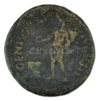 Római Birodalom / Róma / Nero 54-68. Dupondius bronz (14,29g) T:F,VG Roman Empire / Rome / Nero 54-6...