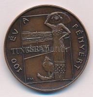 Fritz Mihály (1947-) 1996. "100 év a fényért / A Tungsram 100 éves fennállásának emlékére 1896-...