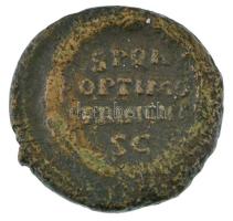 Római Birodalom / Róma / Antoninus Pius 145-161. As bronz (12,87g) T:F patina Roman Empire / Rome / ...