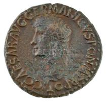 Római Birodalom / Róma / Caligula 37-38. As (11,60g) T:VF anyaghiba / Roman Empire / Rome / Caligula 37-38. As (11,60g) C CAESAR AVG GERMANICVS PON M TR POT / VESTA - S - C C:VF material error RIC VI 38