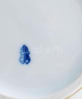 Herendi porcelán mokkás kanna. Kézzel festett, jelzett, hibátlan 24x14 cm