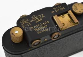 Leica III. SS 3. fényképezőgép Zorkij replika. Jó állapotban, bőr tokkal