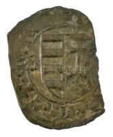 1440-1444. Denár Ag "I. Ulászló" (0,60g) T:XF,VF kitörés Hungary 1440-1444. Denar Ag "...