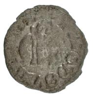 1373-1382 "szerecsenfejes" Denár Ag "I. Nagy Lajos" (0,26g) T:VF,F Hungary 1373-...