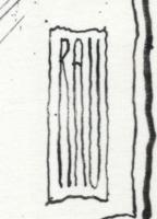 Rau Tibor (1934-2000), 2 db karikatúra: Női akt hintában és Baráti fekete humor. Akvarell, tus, papí...