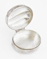 Ezüst (Ag) gyógyszeres dobozka 3x2 cm jelzett 9,3 g