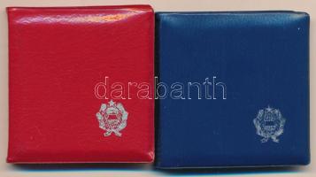 1983. 100Ft Cu-Ni-Zn "Simon Bolivár" műbőrtokban, tanúsítvánnyal + 100Ft Cu-Ni-Zn "Sz...