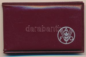 1983. 20f Al + 5Ft Ni + 10Ft Ni "FAO" sor, eredeti tokban, tanúsítvánnyal T:UNC 
Adamo EM...