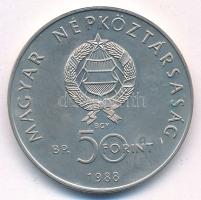 1988. 50Ft Cu-Ni "Világ Vadvédelmi Alap - Kékvércse" T:BU kis patina
Adamo EM101