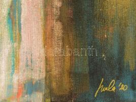 Nagy Imola (1976-): Maszk. Akril, vászon, , jelzett 40x50 cm