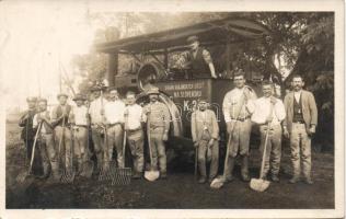 Workers of the Slovakian Road Administration