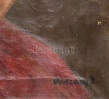 Vaszary jelzéssel: Női portré Olaj, vászon 40x30 cm kisebb sérülésekkel