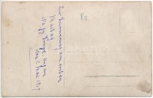 1917 Nagyernye, Ernei, Arn (Maros); Zur Erinnerung am ersten Maitag / Május 1 ünneplése, katonák / K...