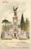 Budapest VIII. Kossuth Lajos Mauzuóleum Emb. Litho