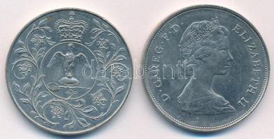 Nagy-Britannia 1977. 25P "Ezüst Jubileum - II. Erzsébet" + 1981. 25P "Lady Diana és K...