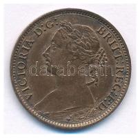 Nagy-Britannia 1886. 1f bronz "Viktória" T:XF United Kingdom 1886. 1 Farthing bronz "Victoria" C:XF Krause KM#753