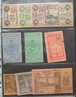 Nagy osztrák szükségbankjegy gyűjtemény 1920-as évek eleje 748 klf db! T:I + Német Birodalom 6klf sz...