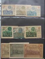 Nagy osztrák szükségbankjegy gyűjtemény 1920-as évek eleje 748 klf db! T:I + Német Birodalom 6klf sz...