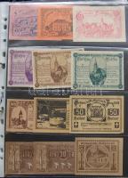 Nagy osztrák szükségbankjegy gyűjtemény 1920-as évek eleje 748 klf db! T:I + Német Birodalom 6klf sz...
