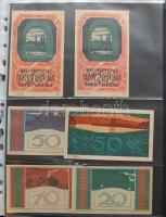 Nagy osztrák szükségbankjegy gyűjtemény 1920-as évek eleje 748 klf db! T:I + Német Birodalom 6klf sz...