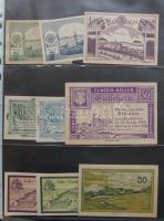 Nagy osztrák szükségbankjegy gyűjtemény 1920-as évek eleje 748 klf db! T:I + Német Birodalom 6klf sz...
