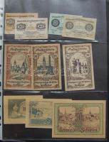Nagy osztrák szükségbankjegy gyűjtemény 1920-as évek eleje 748 klf db! T:I + Német Birodalom 6klf sz...