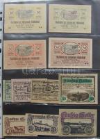 Nagy osztrák szükségbankjegy gyűjtemény 1920-as évek eleje 748 klf db! T:I + Német Birodalom 6klf sz...
