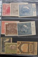 Nagy osztrák szükségbankjegy gyűjtemény 1920-as évek eleje 748 klf db! T:I + Német Birodalom 6klf sz...