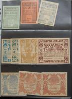 Nagy osztrák szükségbankjegy gyűjtemény 1920-as évek eleje 748 klf db! T:I + Német Birodalom 6klf sz...