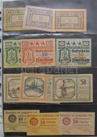 Nagy osztrák szükségbankjegy gyűjtemény 1920-as évek eleje 748 klf db! T:I + Német Birodalom 6klf sz...