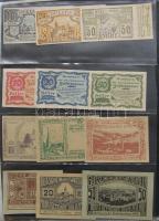 Nagy osztrák szükségbankjegy gyűjtemény 1920-as évek eleje 748 klf db! T:I + Német Birodalom 6klf sz...